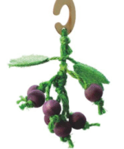 Grape Cluster Rodent Toy