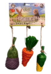 Trio Veggie Rodent Toy