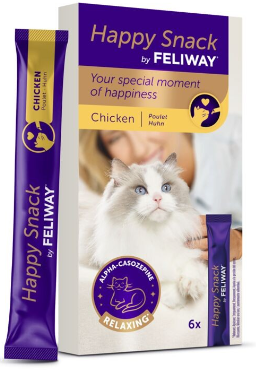 Feliway Happy Snack Chicken 6x15gr