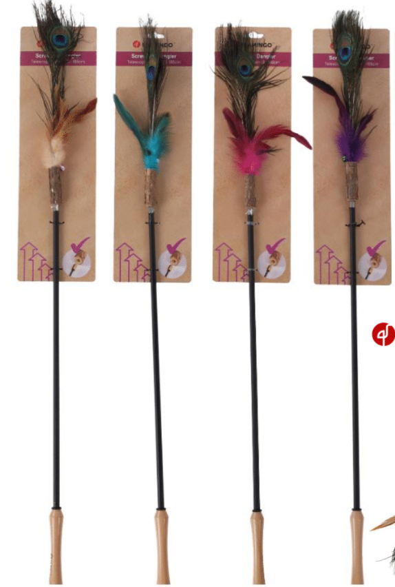 Flamingo Cat Dangler Hasse Telescopic 61-186cm