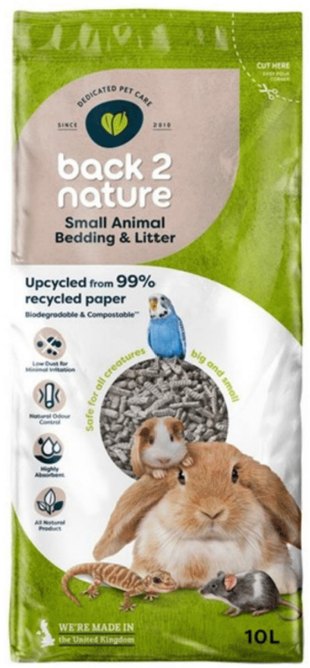 Back 2 Nature Pet Bedding Upcycled 10L