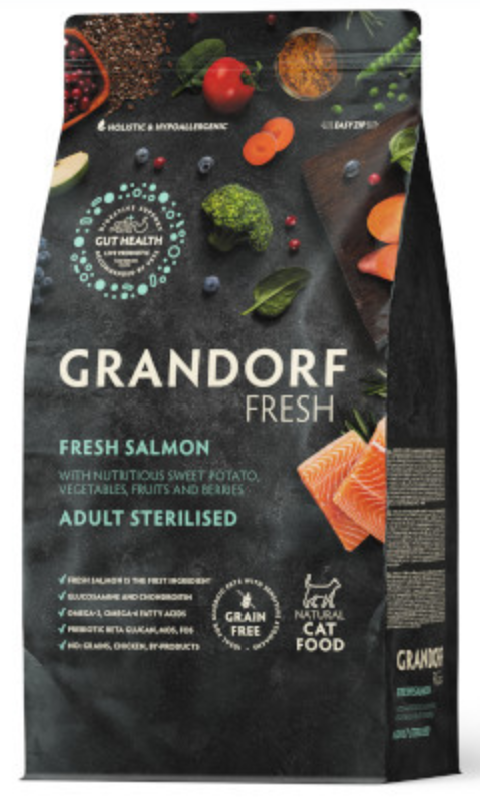 Grandorf Fresh Salmon Adult Sterilized 2kg