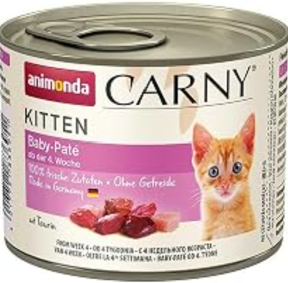 Carny Kitten Baby Pate 200gr
