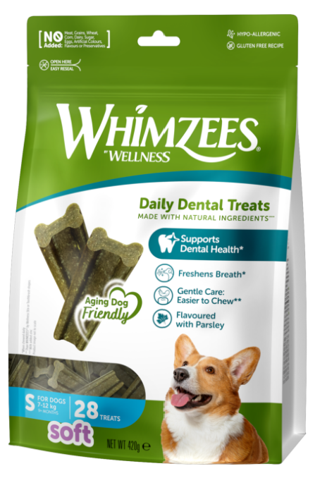 Whimzees Soft chew Small 28Pcs/420g