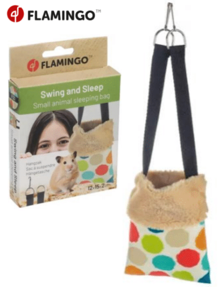 Flamingo Hanging Bag Fizi 12x15x2cm