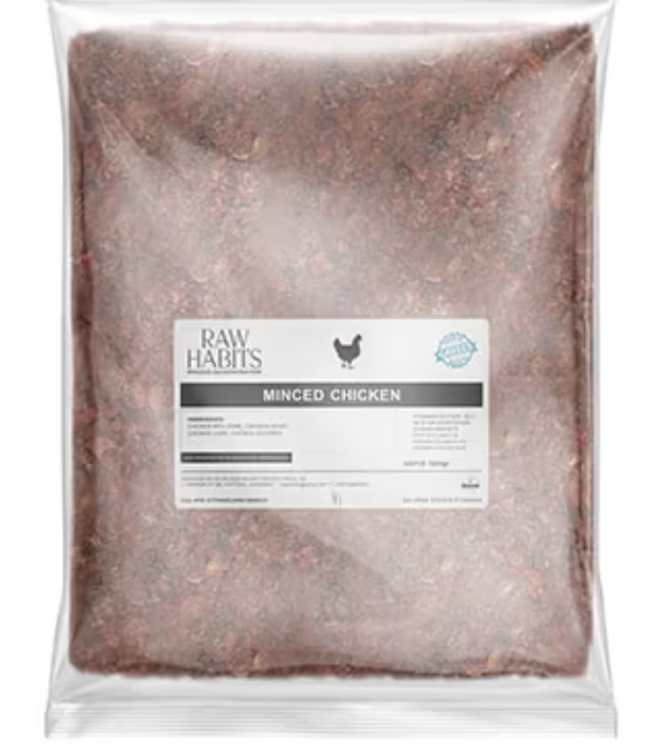 Raw Habits Minced Chicken 1kg