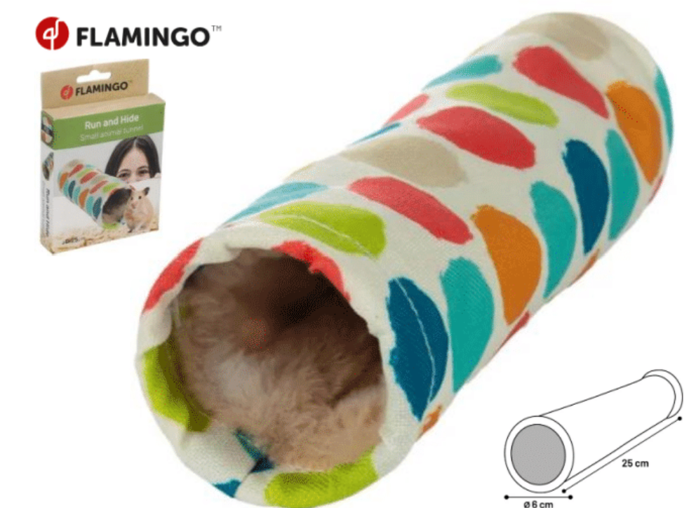 Flamingo Tunnel Fizi 25x6cm