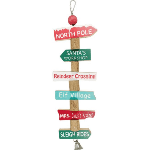 Parrot Toy Christmas 49x14cm