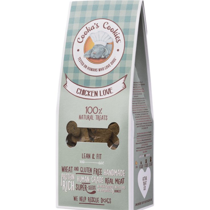 Cookas Cookies – Cookies Chicken Love 100g