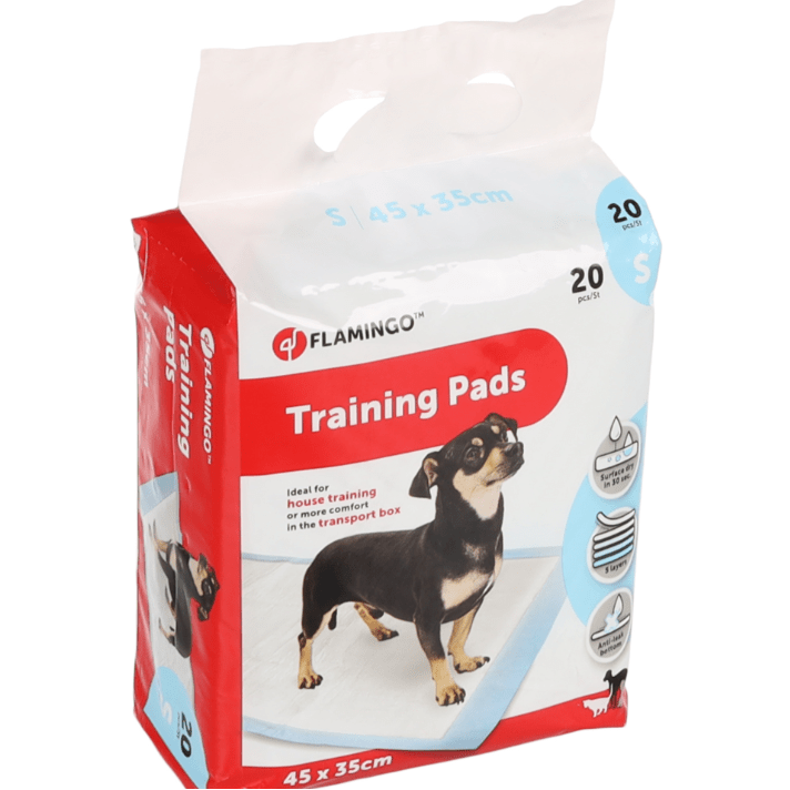 Flamingo Training Pad Pady White S 45x35cm 20pcs