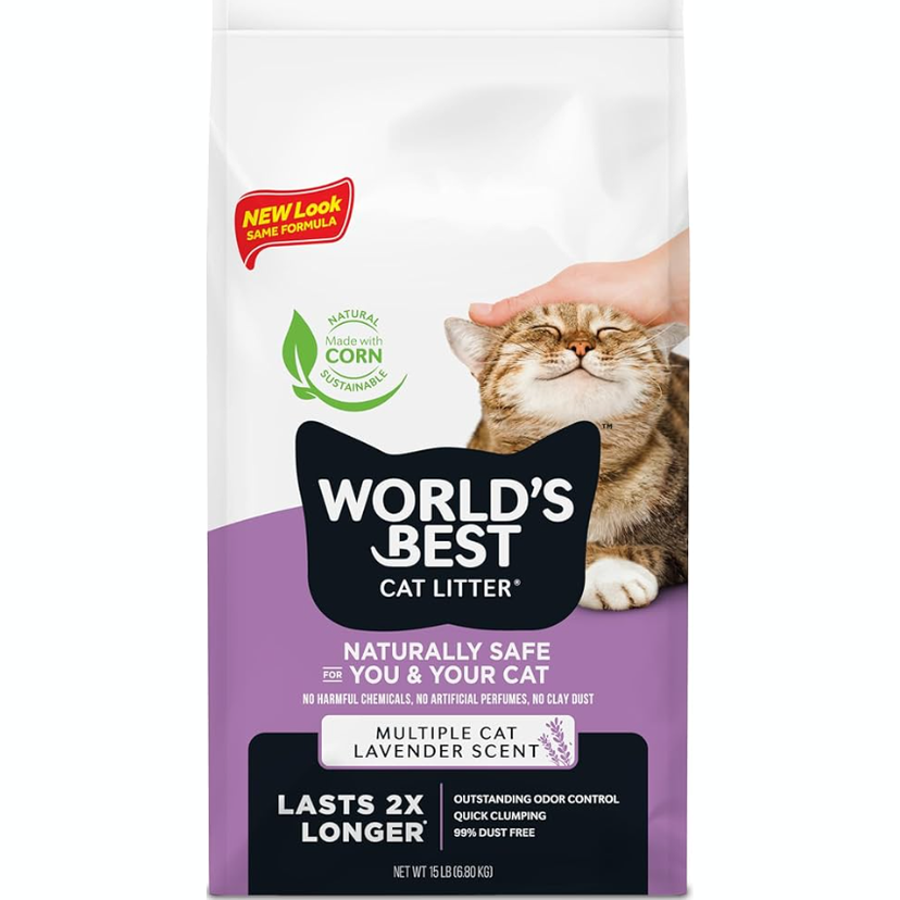 World's Best Cat Litter Lavender 6.35kg