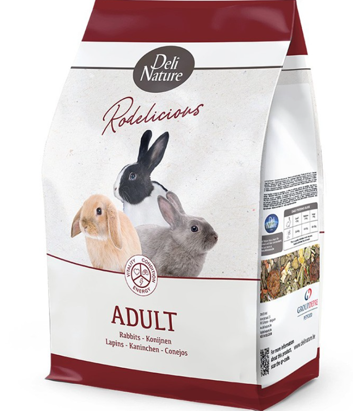 Deli Nature Menu Dwarf Rabbits Food 750gr