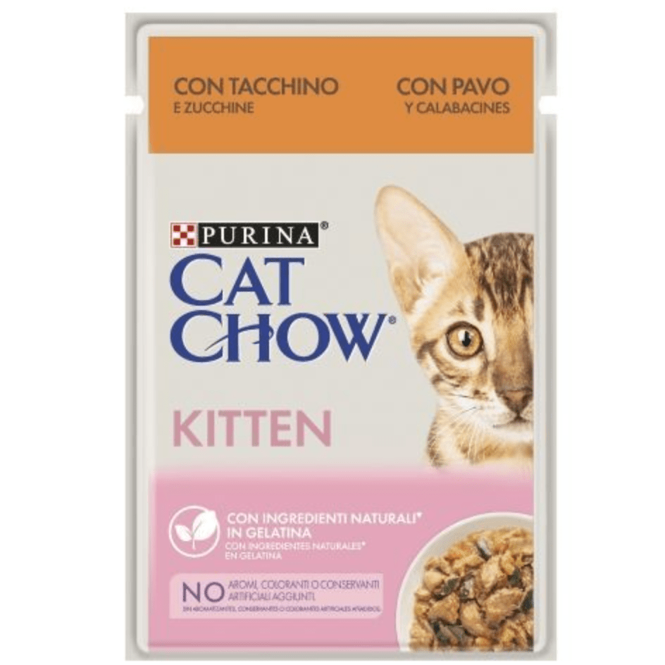 Purina Cat Chow Kitten Turkey with Zucchini 85gr
