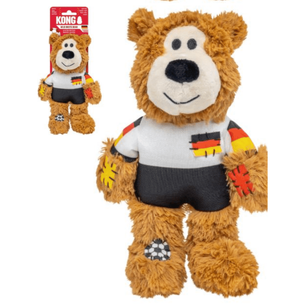 Kong Wild Knots Sport Germany Bear 21.5x14.6cm