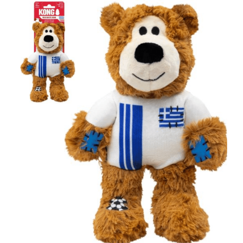Kong Wild Knots Sport Greece Bear 21.5x14.6cm