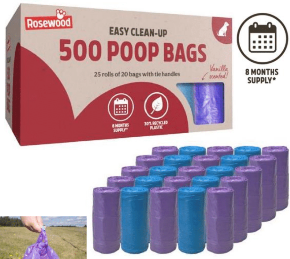 Rosewood Grab & Go 500pcs 25 Rolls