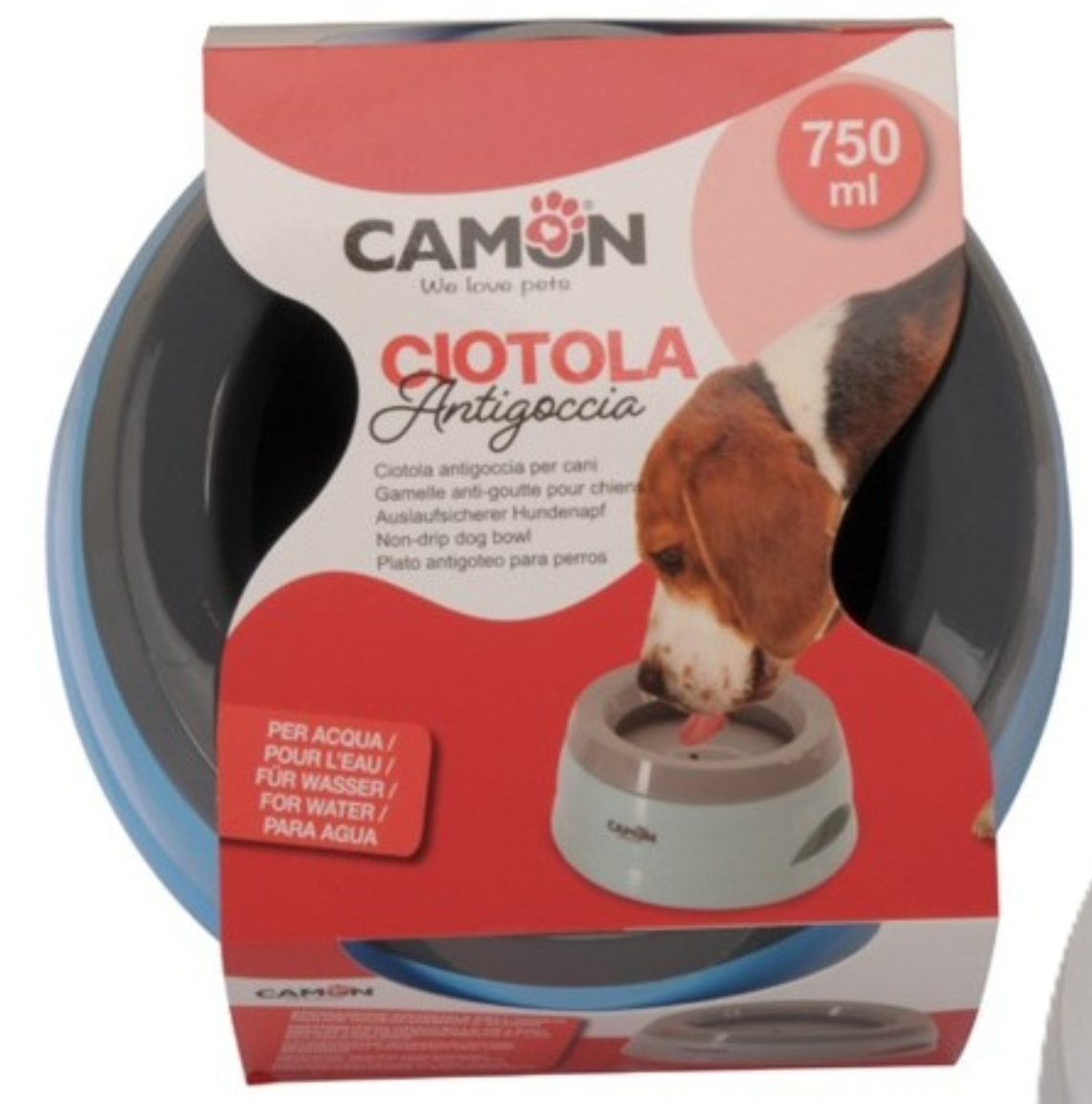 Splash Proof Bowl Circle 750ml