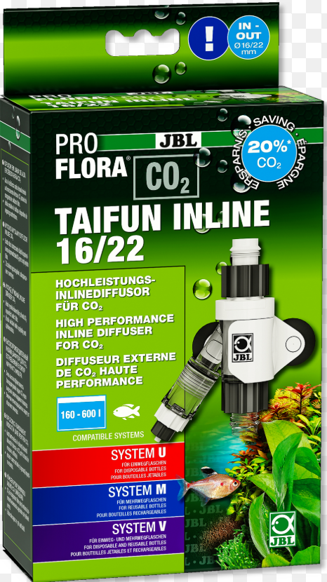 JBL Proflora Direct 16/22 Inline Diffusor