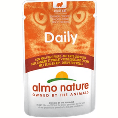 Almo Nature Daily Cats Chicken & Duck 70gr