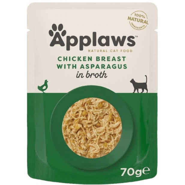 Applaws Chicken Breast with Asparagus 70gr - Markospets