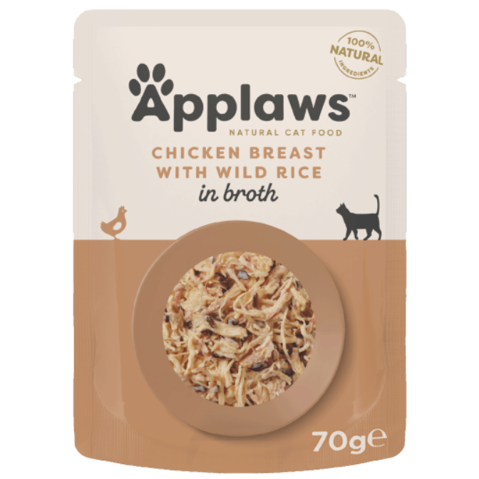 Applaws Chicken Breast with Wild Rice 70gr - Markospets