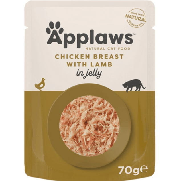 Applaws Chicken with Lamb in Jelly 85gr - Markospets