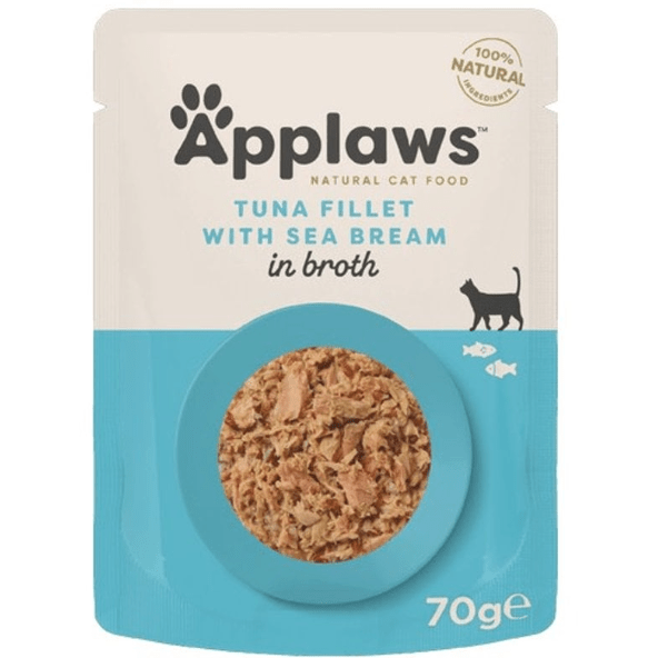 Applaws Tuna and Seabream 70gr - Markospets