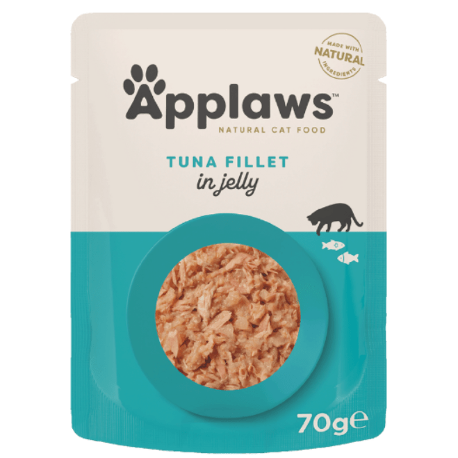 Applaws Tuna Fillet in Jelly 70gr - Markospets