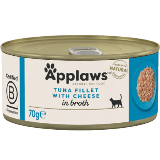 Applaws Tuna Fillet with Cheese 70gr - Markospets