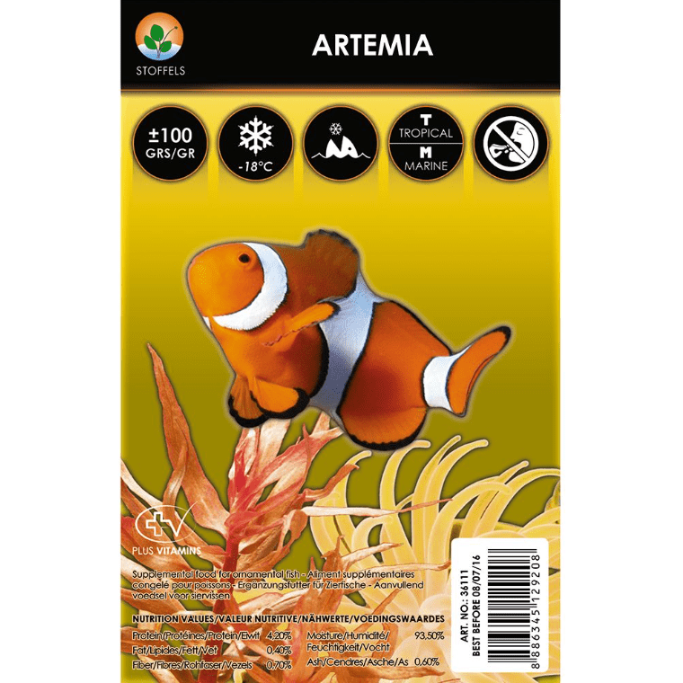 Stoffels Frozen Artemia Fish Food 100gr