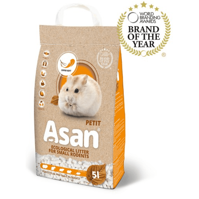 Asan Petit Rodent Bedding 5L