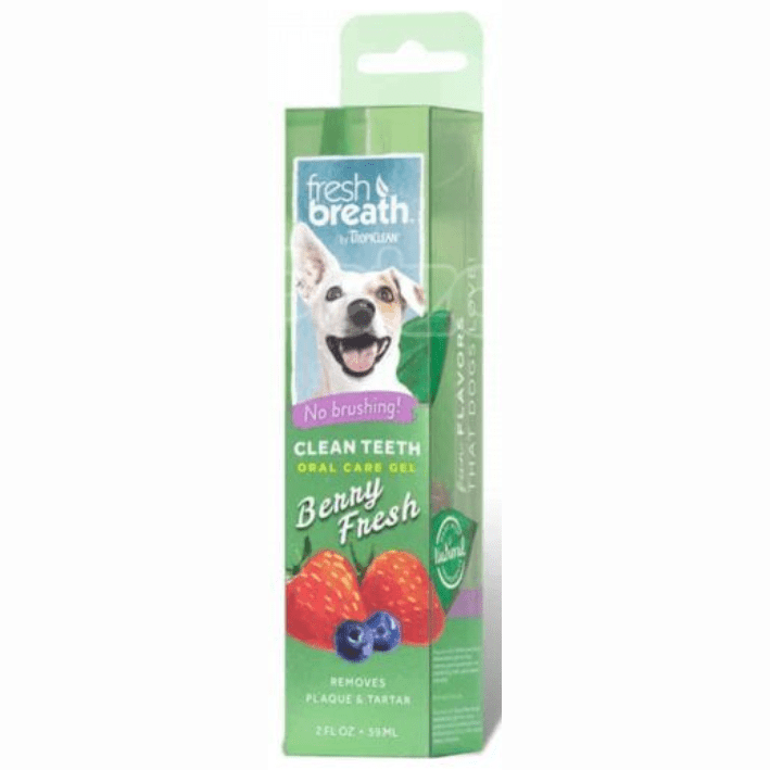 Tropiclean Clean Teeth Gel Berry Fresh 59ml