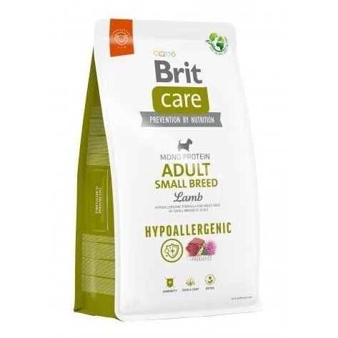 Brit Care Hypoallergenic Adult Small Breed Lamb & Rice 3kg