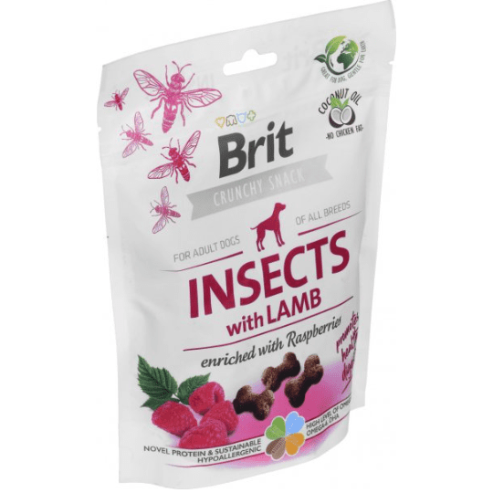 Brit Care Dog Crunchy Cracker Insects and Lamb 200g