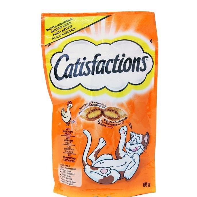 Catisfactions Treats With Chicken 60gr