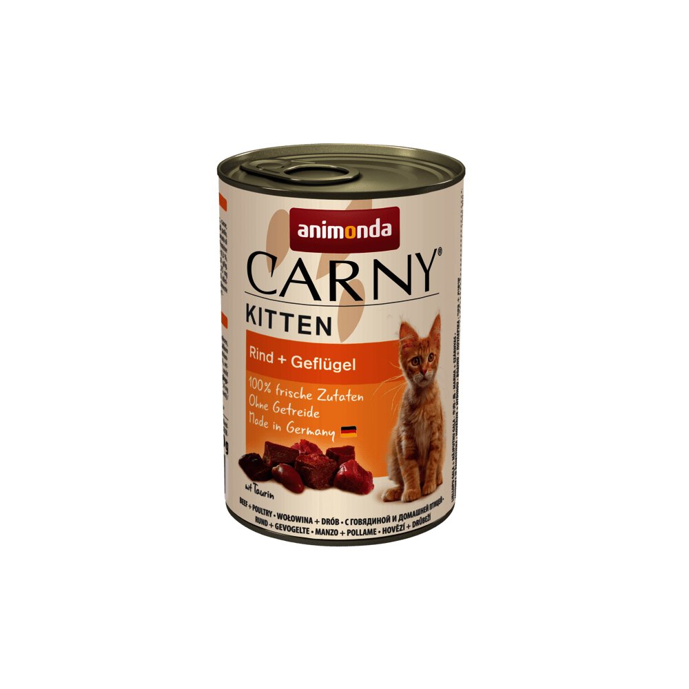 Carny Kitten Beef & Chicken 400gr