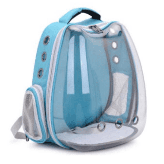 Glee Pet Carrier Backpack Blue 33x16x39