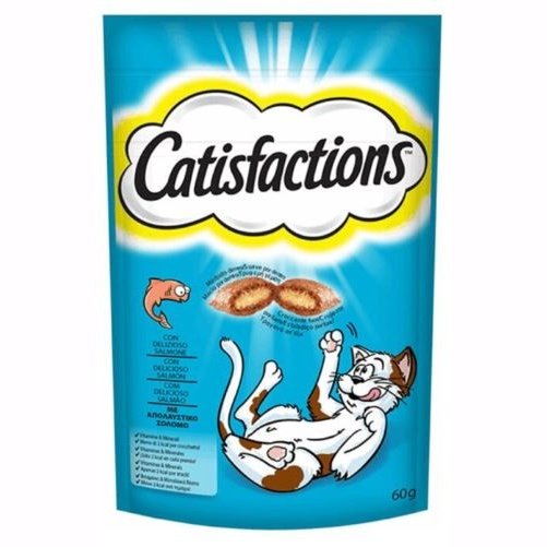 Catisfactions Treats with Salmon 60gr