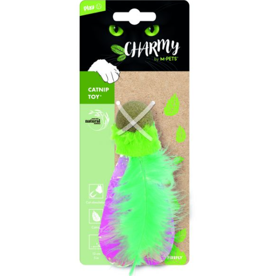 M-Pets Charmy Catnip Toy Firefly 13x4x3cm
