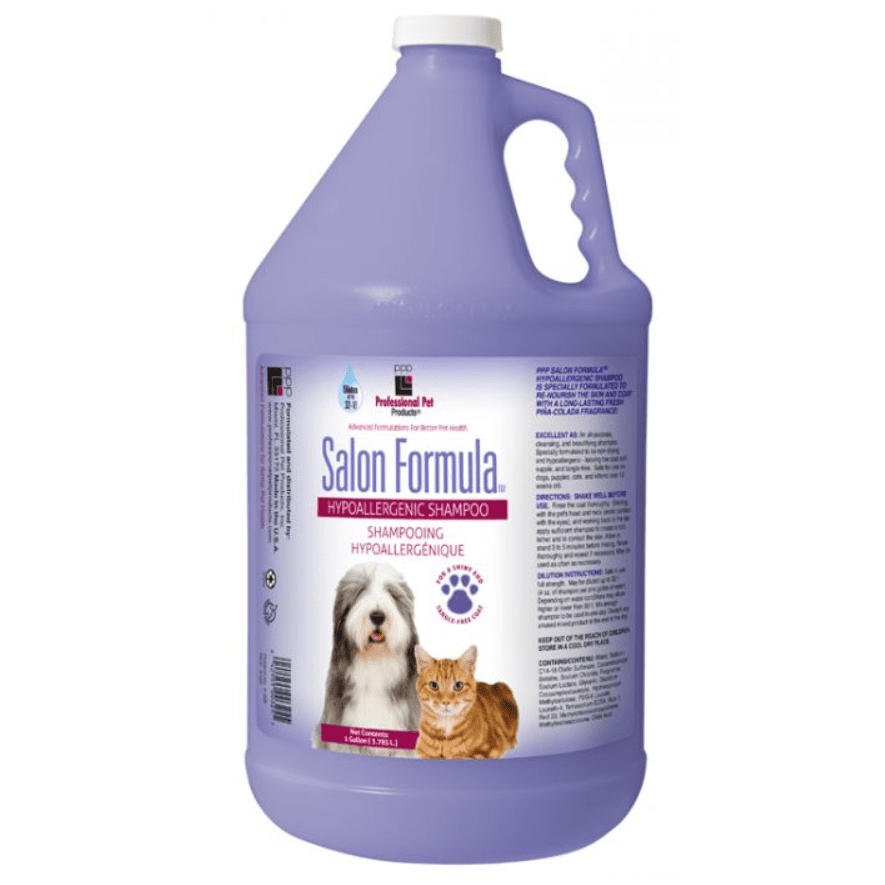 Professional Pet Products Salon Formula Hypoallergenic Shampoo 1 Gallon