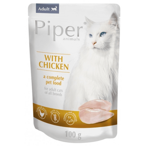 Piper Cat with Chicken 100gr