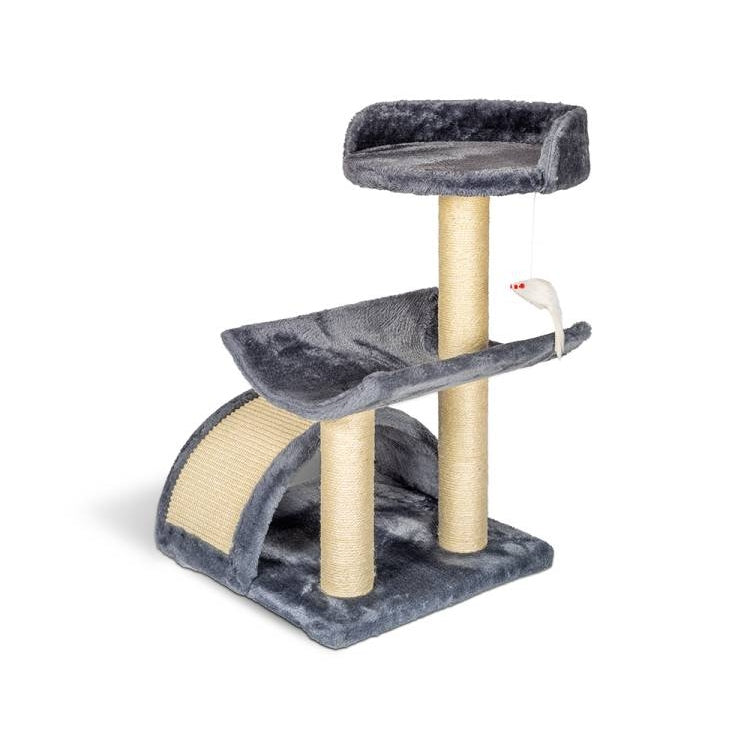 Glee Scratching Tree Thalia Dark Grey 38x36x50cm