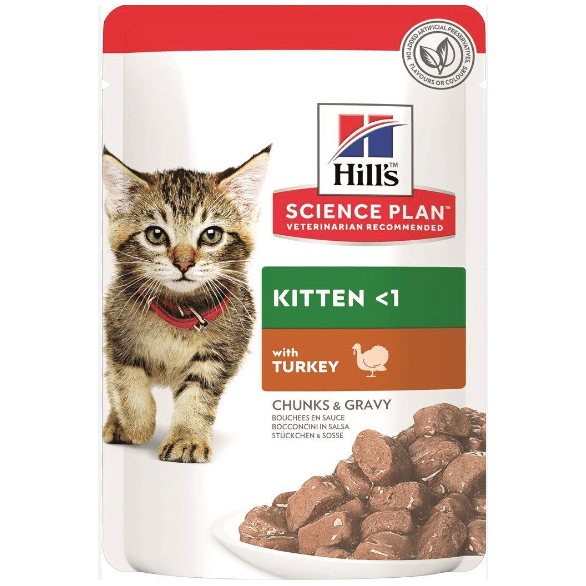 Hill's Science Plan Kitten with Turkey in Gravy 85gr