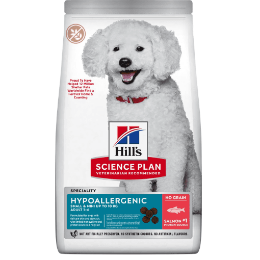 Hill's Science Plan Hypoallergenic Small & Mini Salmon Dry Dog Food 1.5kg