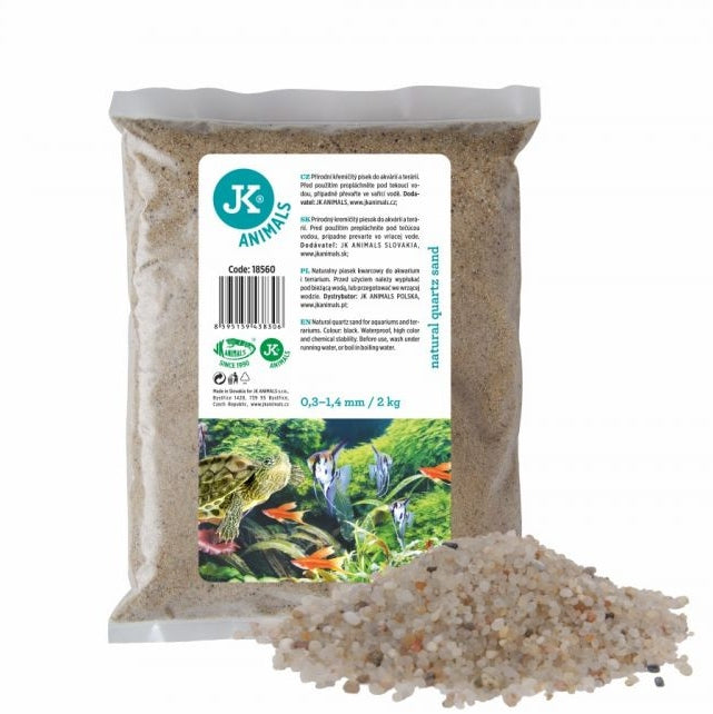 JK Animals Natural Sand Quartz 2kg