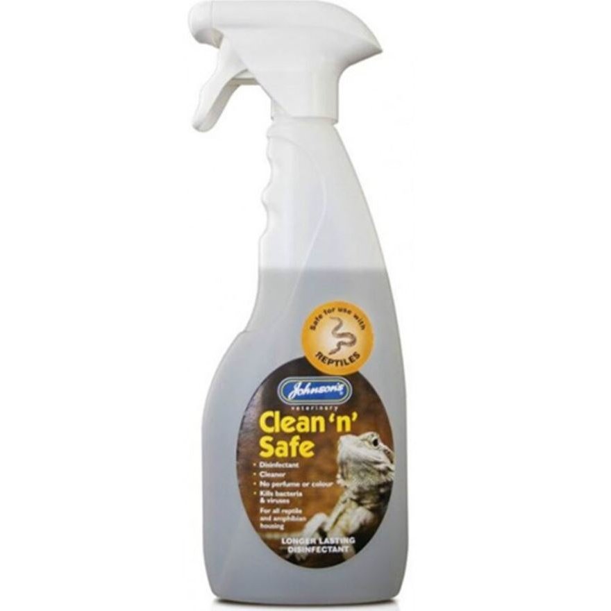Johnsons Reptile Clean N Safe Spray 500ml