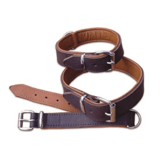 Junior Hundebedarf Leather Collar 35mm/60cm