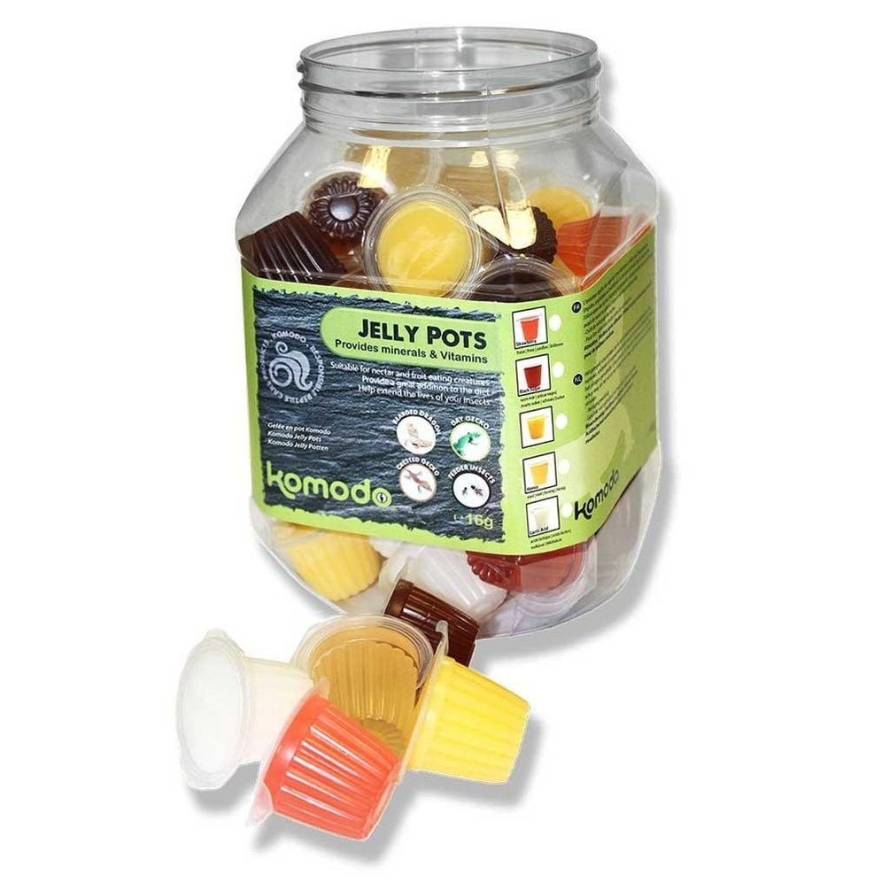 Jelly Pots Reptile Treats Mixed Flavours 60pcs