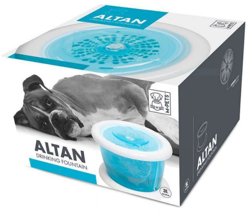 M-Pets Altan Dog Drinking Fountain 3L