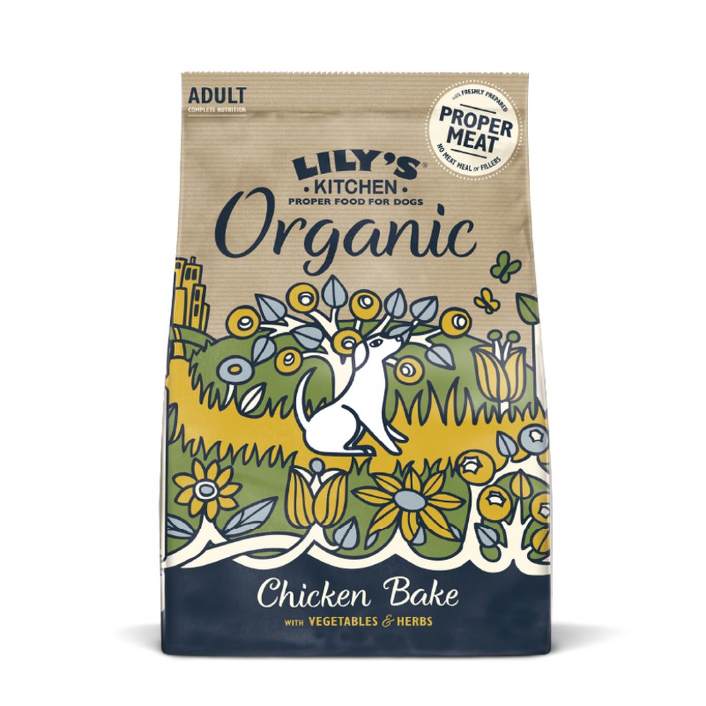 Lily's Kitchen Organic Chicken & Veg Dry Food 2.5kg